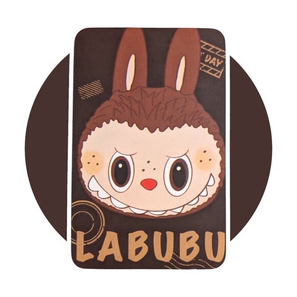Labubu Anime Art Trading Card (KK105): Elf Monster Troll with Pear - Picture 2 of 2